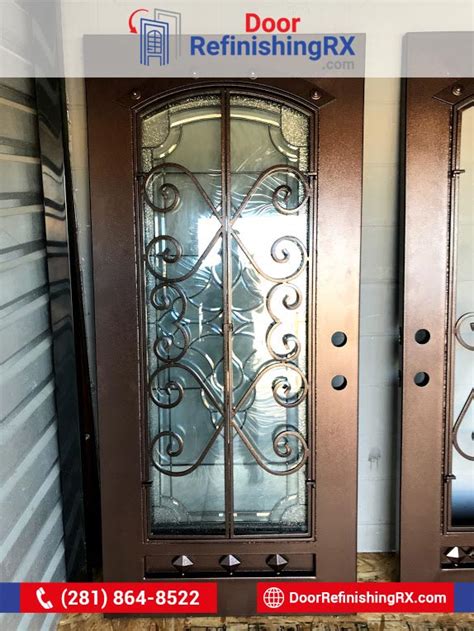 refinish metal door